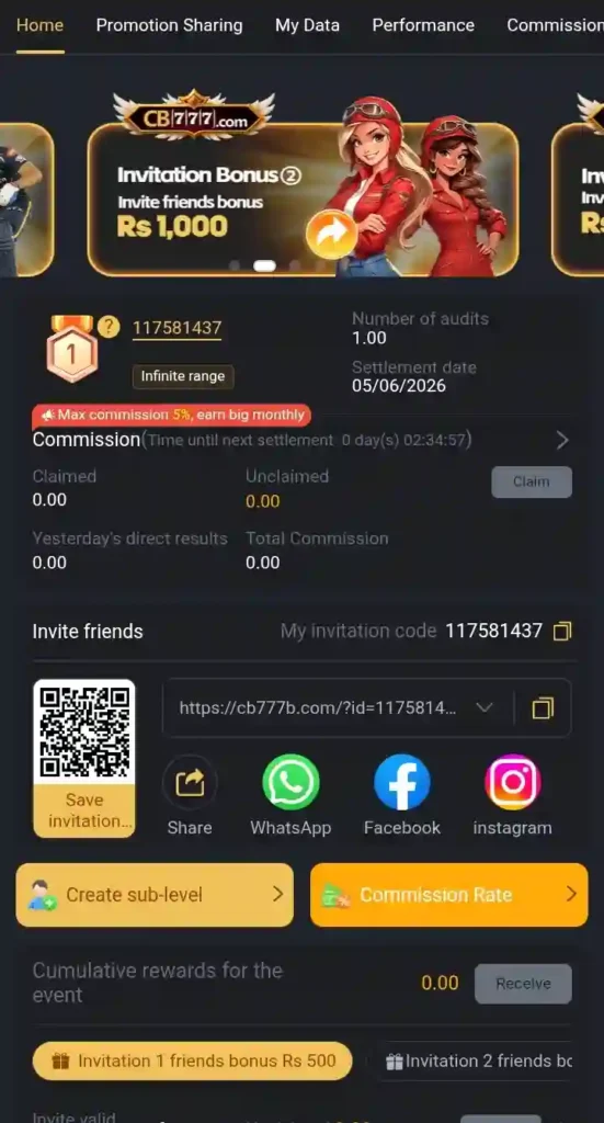 CB777 Game Download New latest APK Earning APP Update 4
