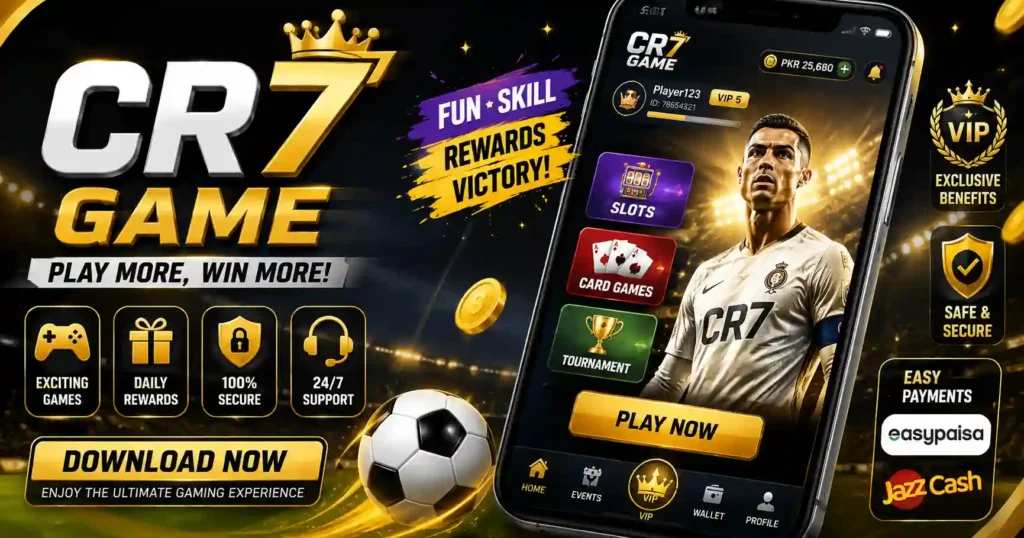 CR7 Game Download | New Best Online Earning App In Pakistan 2